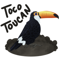 Thumbnail for ANI-1860: Tiki - Toco Toucan (M)