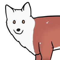 Thumbnail for ANI-3375: Piebald Artic Fox/Red Fox (M)
