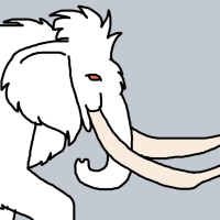 Thumbnail for ANI-3801: Albino African Elephant x Woolly Mammoth (M)