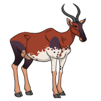 Thumbnail for ANI-4939: Piebald Topi (F)