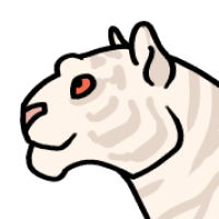 Thumbnail for ANI-5122: Albino & Chocolate Siberian Tiger (M)