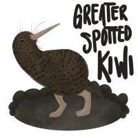 Thumbnail for ANI-732: Seedy - Greater Spotted Kiwi (M)