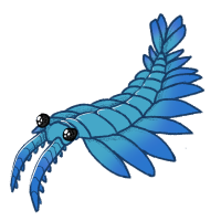 Thumbnail for ANI-1426: Blue Anomalocaris (F)