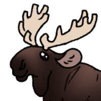 Thumbnail for ANI-1601: Moose (M)